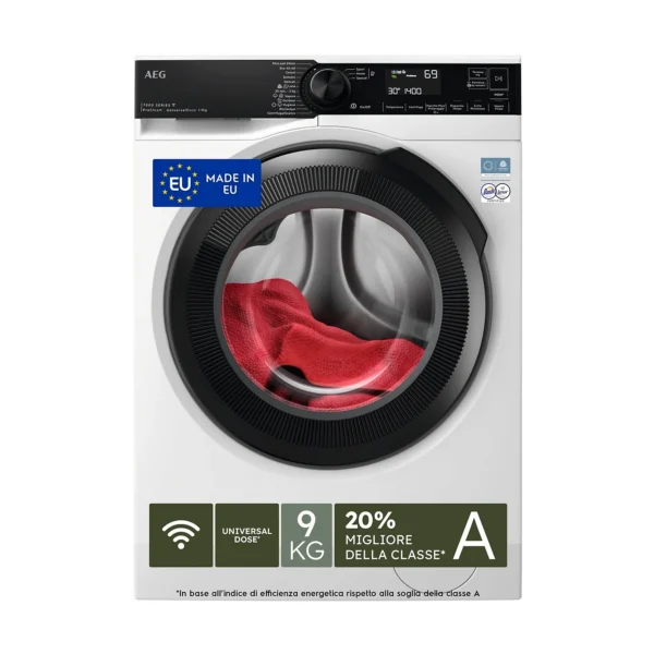 AEG LR7FH94VY LAVATRICE, Caricamento frontale, 9 kg