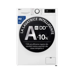 LG AI DD F4R5009TSWW LAVATRICE, Caricamento frontale, 9 kg